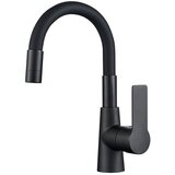 Inter Ceramic slavina za umivaonik Alisado zinc/mjed mat crna Cijene