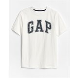 GAP White Boys' T-Shirt Logo Cene