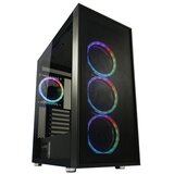  TOWER LC Power Gaming 802B-ON Black Wanderer_X 1xUSB3.0/2x USB2.0 1x USB-C 4xARGB fan 120mm | ePonuda.com