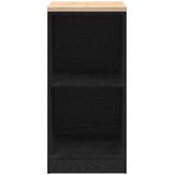  Garažni ormar za odlaganje crni 40x51x85 cm masivne borovine | shoptok.hr