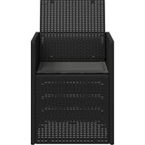  Vrtne stolice za blagovanje 2 pcs Antracit PP | shoptok.hr