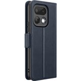 AVIZAR Ovitek za Realme 16 Pro Učinek Strukturiranega Usnja z Ogledalom in Prostorom za Kartice, Nočno modra, (5000274189) | Shoptok.si