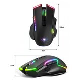 Spirit Of Gamer miška - ELITE-M70 (optična, 4800DPI, 8 gumbov, maks.: 10 m, črna) | Shoptok.si