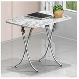 alesta AL10030CM STO VIŠENAMENSKI SKLOPIVI TEKSTURA CRNI MERMER 70X100CM | Eponuda.com