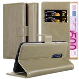  primera, združljiv z Nokia v Capuccino Brown - zaščitni pokrov z magnetnim zapiranjem, stoječo funkcijo in režo za kartico, (20566637) | Shoptok.si