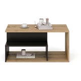  Konferencijski stočić NOTE 90x51 cm crna/hrast artisan | Eponuda.com