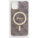 Guess Etui za telefon iPhone 11 6.1" bež barva | Shoptok.si