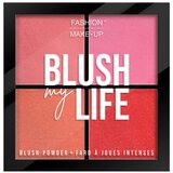 Fashion Make Up Rdečila & pudri Blush My Life Palette - 01 Peach Please! Bež | Shoptok.si
