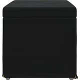  Stolica Crna 61 x 41 x 40 cm Svileni i Fino Radeći Drvo | Eponuda.ba