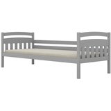  Drveni dječji krevet Tosia - sivi - 160x80 cm - Bez ladice | shoptok.hr