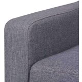  2-dijelni set sofa od tkanine sivi | shoptok.hr