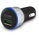 Savio SA-06/B punjač za auto 3A, 2xUSB, crni | shoptok.hr