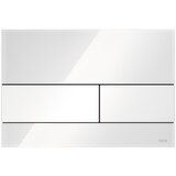 Tece 9240800 Square aktivirna tipka belo steklo | Shoptok.si