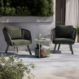 Ambia Garden LOUNGE NASLANJAČ tkanina aluminij | Shoptok.si