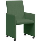  Blagovačke stolice s kotačima 2 pcs Siva zelena 57 x 66 x 94 cm | shoptok.hr