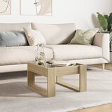  Stolić s beskonačnim LED svjetlima boja hrasta 50x53x30 cm | shoptok.hr