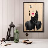 Wallity slika woman silhouette, 50 x 70 cm Cene