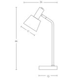  Zambelis 20220 - Stona lampa 1xE14/25W/230V siva | Eponuda.com