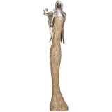 Tognana dekorativna figura anđeo sa pticom, 56 cm, zlatne boje | Eponuda.com