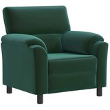  Set sofe 2 pcs Tamnozelena Baršun - Tamnozelena 1 sjedalo + trosjed | shoptok.hr