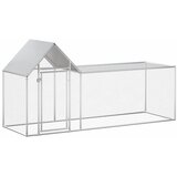  Kokošinjac od pocinčanog čelika 3 x 1 x 1,5 m | shoptok.hr