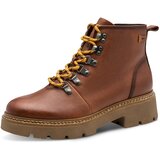 Tamaris Gležnarji z vezalkami konjak | Shoptok.si