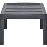 vidaXL Vrtni stol antracit 78 x 55 x 38 cm plastični | shoptok.hr