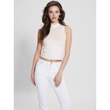 Guess Top s naramenicama 'Lise' zlatna / bijela | shoptok.hr
