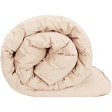 Zimska deka Bež 200 x 200 cm 100% prirodni kapok | shoptok.hr