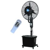 Debenz Industrijski ventilator sa raspršivačem vode sa daljinskim upravljačem Master, 41l, Crni | Eponuda.ba