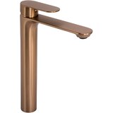 Rea Drop Mešalnik za umivalnik Brush Copper High | Shoptok.si