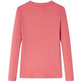  Dječja majica dugih rukava starinska ružičasta boja 128 | shoptok.hr