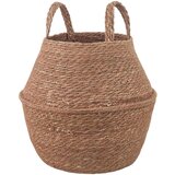 Saksija za biljke s ručkama Prirodna Ø 22 x 20 cm | shoptok.hr