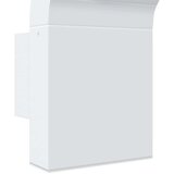 vidaXL Vanjska LED zidna svjetiljka bijela od lijevanog aluminija | shoptok.hr