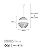 Opviq lights Viseća svjetiljka u zlatnoj boji s metalnim sjenilom ø 30 cm Telmander – | shoptok.hr