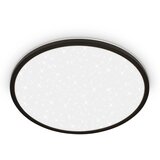 BRILO led stropna svetilka slim zvezdno nebo nevtralno bela črna 3,3 x ø 37,5 cm Cene