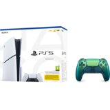 Playstation Igralna konzola 5 Slim + dodaten DualSense kontroler (c.teal) | Shoptok.si