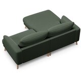 Micadoni Zelena kotna sedežna garnitura (levi kot/z ležalnikom) Naomi – | Shoptok.si