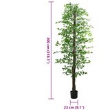  Umjetna biljka ficus 2016 Listovi 300 cm zeleni | shoptok.hr