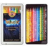 ICO 12-delni set barvnih svinčnikov : KOH-I-NOOR Progresso Magic | Shoptok.si