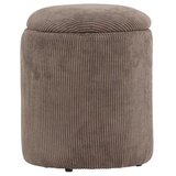 Venture Home puf s prostorom za pohranu Limpen ⌀32 × 40 cm, smeđa | shoptok.hr