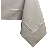 AmeliaHome Stolnjak Empire s man&amp;scaron;etom i obrubom 140x160 cm, cappuccino Slike