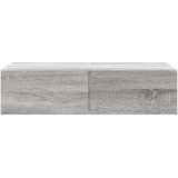  Zidna polica s ladicama siva sonoma 60x26,5x15 cm | Eponuda.ba