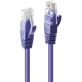 Lindy 48128 RJ45 omrežni kabel\, Patch kabel CAT 6 U/UTP 15.00 m vijolična 1 kos, (20598544) Cene
