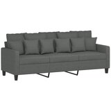  Trosjed s tabureom tamnosivi 180 cm od tkanine | shoptok.hr