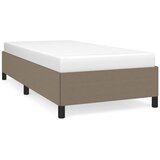 Okvir za krevet bez madraca smeđesivi 90x200cm od tkanine | shoptok.hr