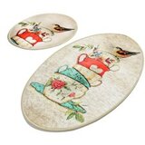  Fincan Djt Multicolor Bathmat Set (2 Pieces) | Eponuda.ba