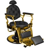 Shumee brivski stol gabbiano giulio gold, črn, (21388624) | Shoptok.si