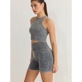 Trendyol Ženski šorts Thmss23Ty00034, Tamnosivi | Eponuda.com