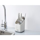 Joseph Joseph Svetlo siv plastičen odcejalnik posode za pribor 12x11 cm Duo – | Shoptok.si